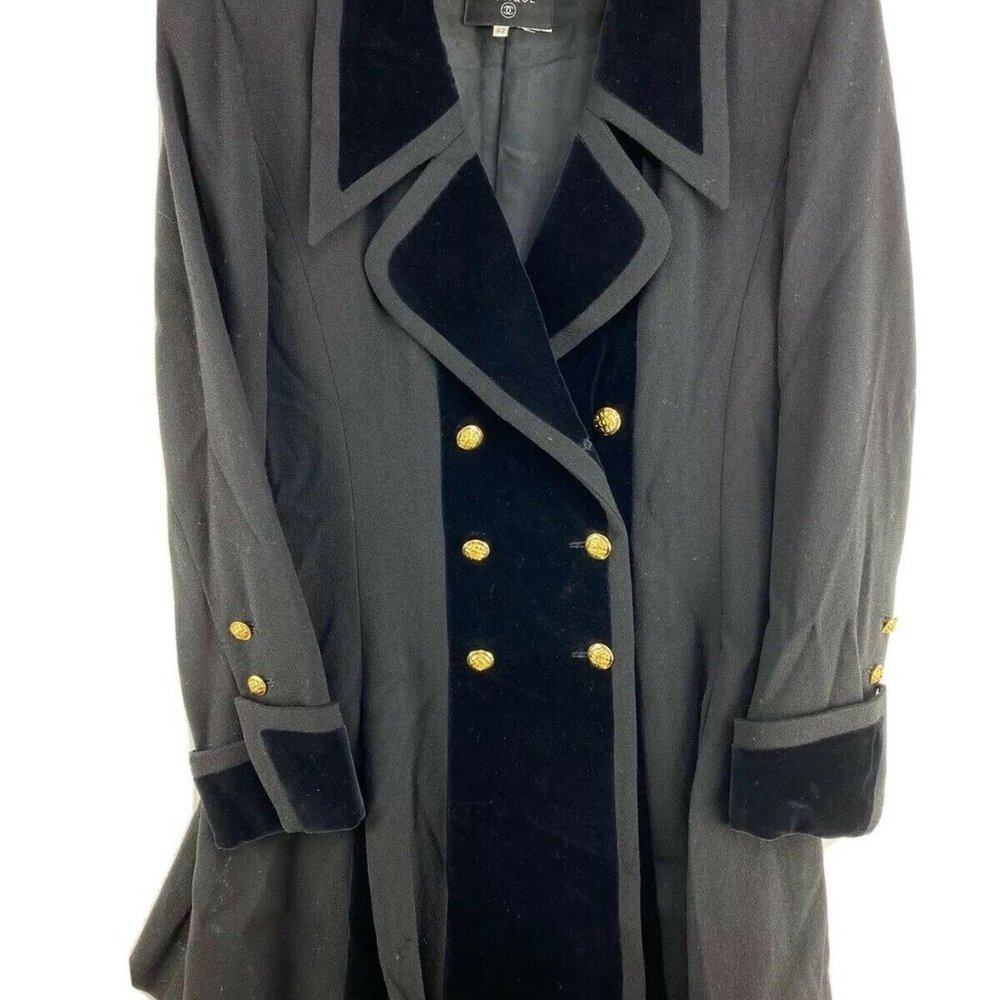 Vintage Chanel Suit Sailors Jacket Blazer Womens 4